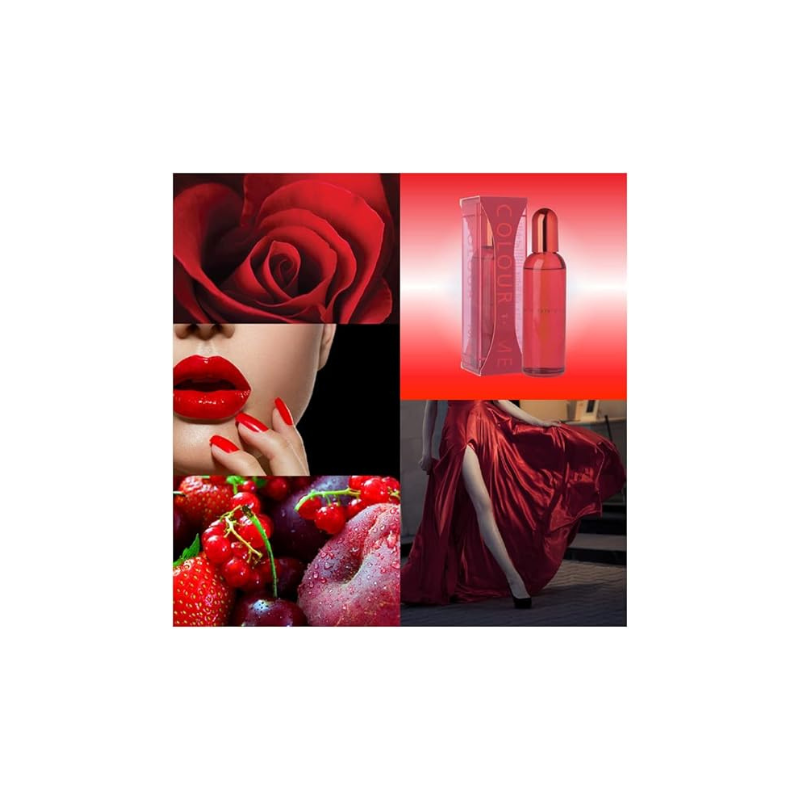 Colour Me Red - Fragrance For Women - 100ml Eau De Parfum, By Milton-Lloyd